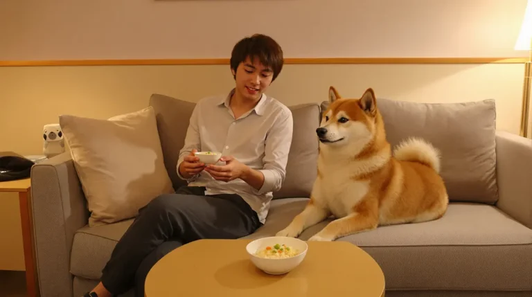 Au Japon, les repas à partager avec son chien deviennent un véritable business lucratif Au Japon, les repas à partager avec son chien deviennent un véritable business lucratif