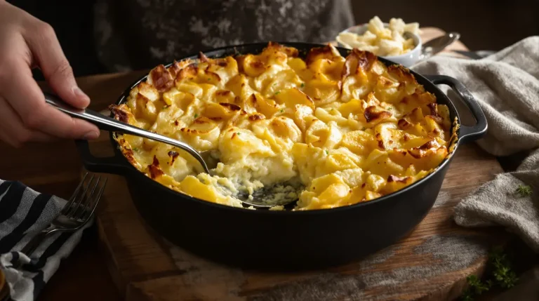 Mon accompagnement qui fait toujours sensation : le gratin dauphinois, à préparer la veille sans stress !