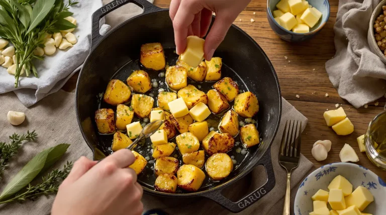 Ajoutez cet ingrédient aux pommes de terre pendant la cuisson : elles restent moelleuses et parfumées Ajoutez cet ingrédient aux pommes de terre pendant la cuisson : elles restent moelleuses et parfumées