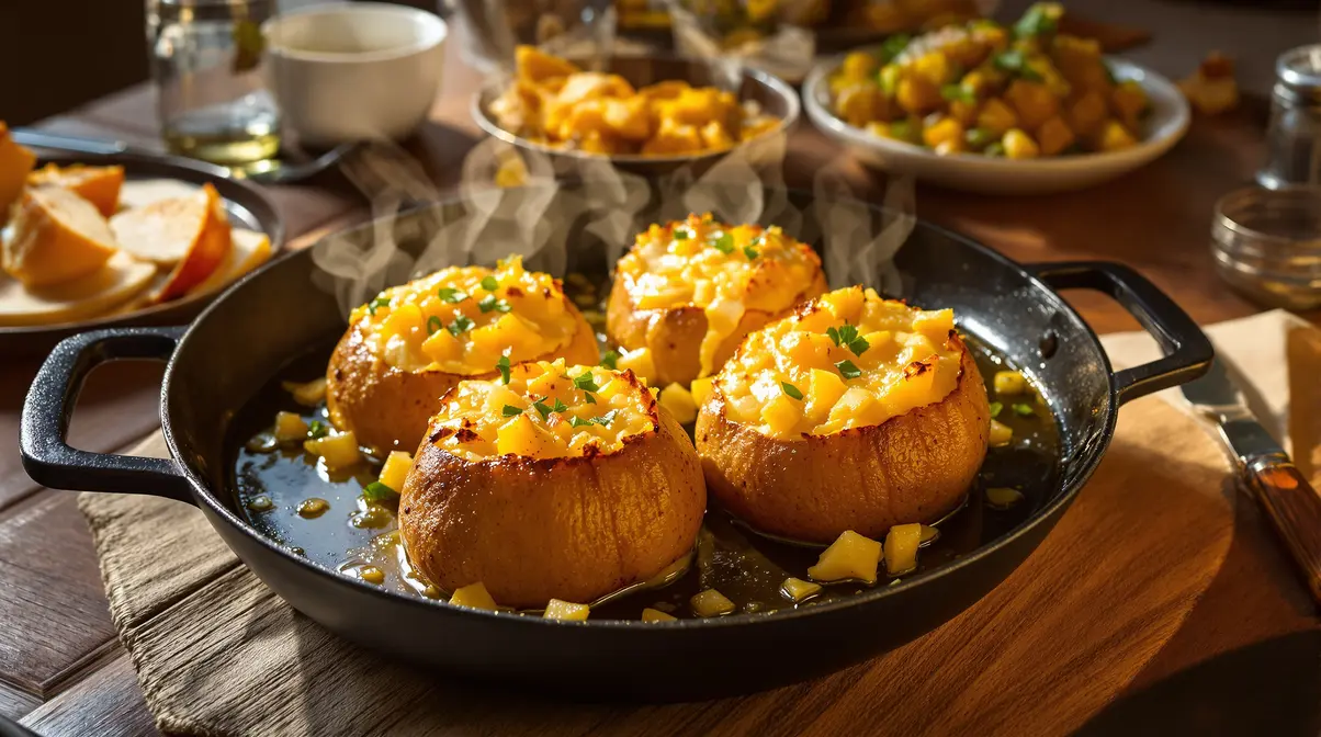 Ces pommes de terre farcies font l’unanimité à la maison, c’est devenu notre rituel du vendredi soir Ces pommes de terre farcies font l’unanimité à la maison, c’est devenu notre rituel du vendredi soir