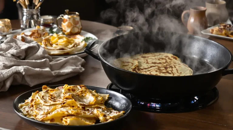 Connaissez-vous les crêpes parmentières de Laurent Mariotte, ces délices à base de pommes de terre cuites ? Connaissez-vous les crêpes parmentières de Laurent Mariotte, ces délices à base de pommes de terre cuites ?