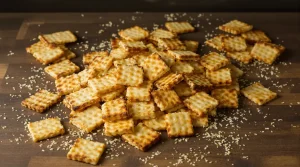 Crackers maison fromage-sésame prêts en 20 minutes : la recette que tout le monde me réclame à l'apéro