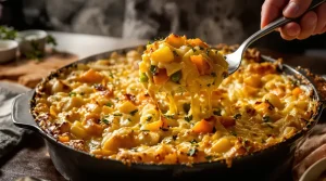 Gratin de pommes de terre, poireaux et carottes : fondant, bien doré et ultra facile à préparer