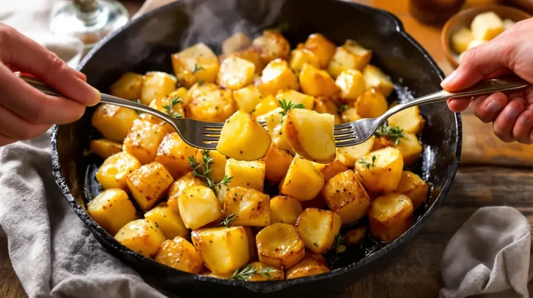 Pommes de terre : l’ingrédient à ajouter à la cuisson pour une texture moelleuse au goût parfumé