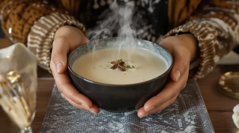 « Une de mes soupes préférées » : mon velouté blanc fondant, plein de goût et bon pour la santé « Une de mes soupes préférées » : mon velouté blanc fondant, plein de goût et bon pour la santé