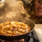 « Une poêle, et c’est tout » : mon gâteau aux pommes préféré sans allumer le four